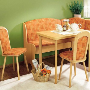 Eckbankgruppe HOME AFFAIRE Sitzmöbel-Sets Gr. B: 140 cm, orange (terrakotta) Eckbankgruppen 140110 cm