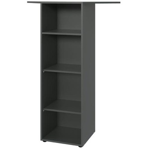 Eckregal Multischrank-System | grau | 66 cm | 126 cm | 66 cm |