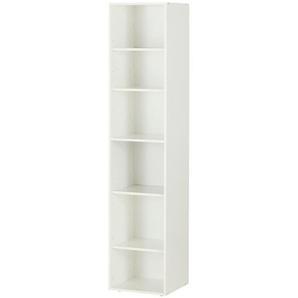 Eckregal  Multischrank-System | weiß | 40 cm | 185 cm | 38 cm |