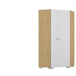 Eckschrank Uni Oak - holzfarben - Materialmix - 96,7 cm - 200 cm | Möbel Kraft