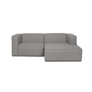 Ecksofa ANDAS Dalby, L-Form Sofas Gr. B/H/T: 228 cm x 73 cm x 154 cm, Struktur, Recamiere rechts, beige extra tiefe Sitzfläche, mit Kedernaht, angenehmer Sitzkomfort