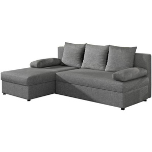 Ecksofa ARON A01 Dunkelgrau