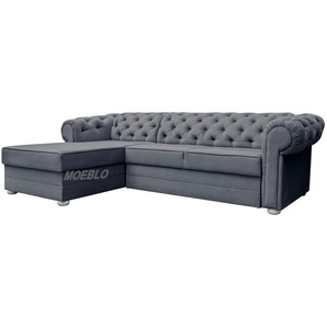 Ecksofa AVIA Schwarz