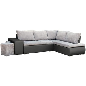 Ecksofa BELGRAD Beige + Weiß