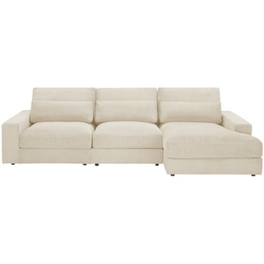 Ecksofa  Branna - creme - Materialmix - 322 cm - 88 cm - 164 cm | Möbel Kraft