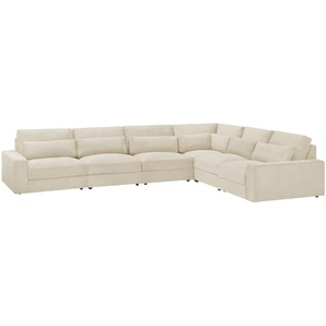 Ecksofa  Branna ¦ creme ¦ Maße (cm): B: 412 H: 88 T: 322