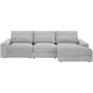 Ecksofa  Branna - grau - Materialmix - 322 cm - 88 cm - 164 cm | Möbel Kraft