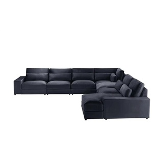 Ecksofa  Branna ¦ grau ¦ Maße (cm): B: 412 H: 88 T: 296