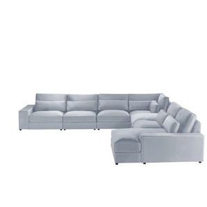 Ecksofa  Branna ¦ grau ¦ Maße (cm): B: 412 H: 88 T: 296