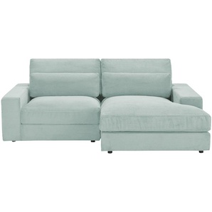 Ecksofa  Branna - grün - Materialmix - 232 cm - 88 cm - 164 cm | Möbel Kraft