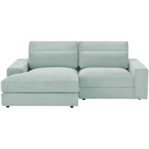 Ecksofa  Branna - grün - Materialmix - 232 cm - 88 cm - 164 cm | Möbel Kraft