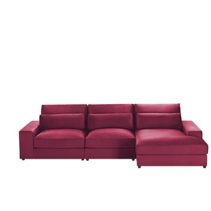 Ecksofa  Branna ¦ rot ¦ Maße (cm): B: 322 H: 88 T: 164