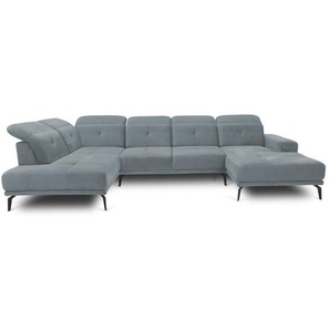 Ecksofa Breti - Blau - Savoi 100