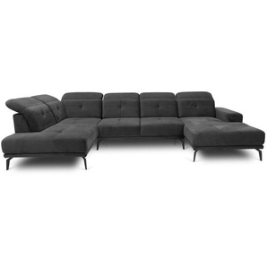 Ecksofa Breti - Dunkelblau - Lukso 40