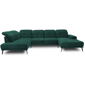 Ecksofa Breti - Dunkelblau - Lukso 40