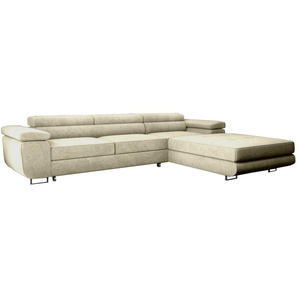 Ecksofa BUZZ TWIN - Gelb (Monolith 48)