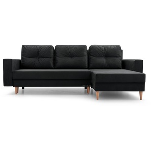 Ecksofa Carl Grau + Dunkelgrau