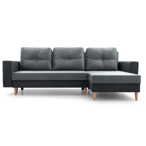 Ecksofa Carl Schwarz