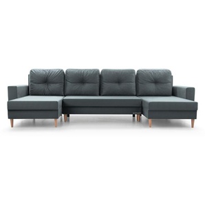 Ecksofa  - Carl U - Blau