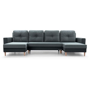 Ecksofa  - Carl U - Blau