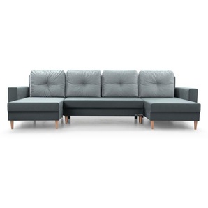 Ecksofa  - Carl U - Blau