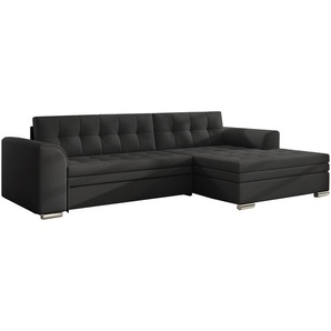 Ecksofa CARLOS Schwarz