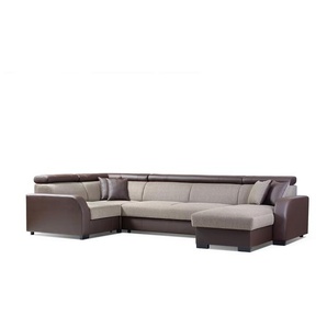 Ecksofa Cobby U braun