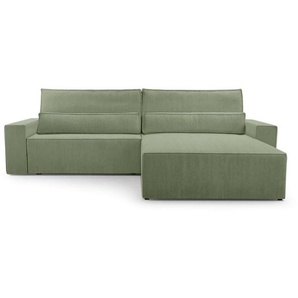 Ecksofa Denver - Poso 01 Dunkelgelb