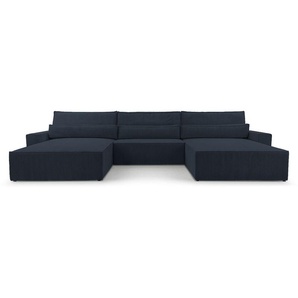 Ecksofa Denver U - Poso 14 Dunkelgrün