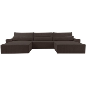 Ecksofa Denver U - Poso 40 Orange