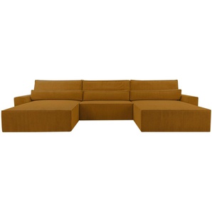 Ecksofa Denver U - Poso 40 Orange