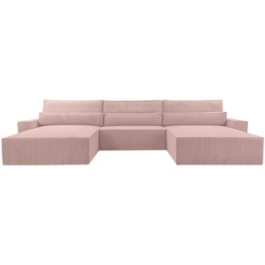 Ecksofa Denver U - Poso 40 Orange