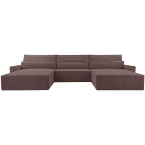 Ecksofa Denver U - Poso 40 Orange