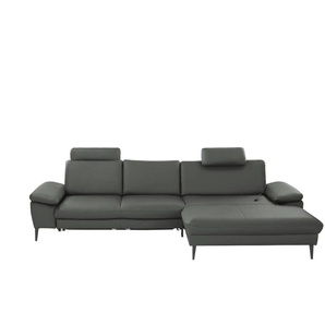 Gallery M Ecksofa  Diana ¦ grau ¦ Maße (cm): B: 324 H: 86 T: 213