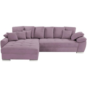 bobb Ecksofa  Farina ¦ lila/violett ¦ Maße (cm): B: 323 H: 92 T: 222