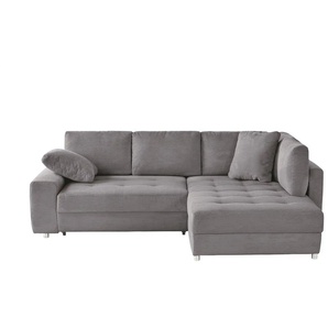 Ecksofa Arissa de Luxe | grau | 265 cm | 84 cm | 215 cm |