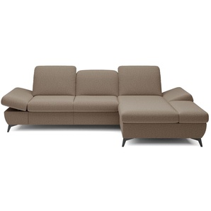 Ecksofa HARPY - Graubeige (Matana 15)