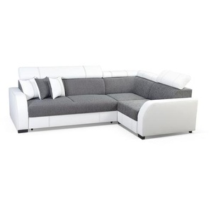 Ecksofa Houston schwarz