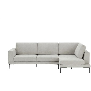 Ecksofa  Kelly ¦ grau ¦ Maße (cm): B: 280 H: 82 T: 170