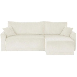 Ecksofa  Malyn ¦ beige ¦ Maße (cm): B: 235 H: 85 T: 146