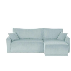 Ecksofa  Malyn ¦ grün ¦ Maße (cm): B: 235 H: 85 T: 146