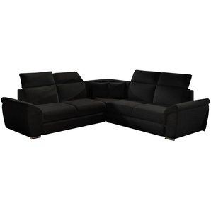 Ecksofa MARICO M34 Schwarz