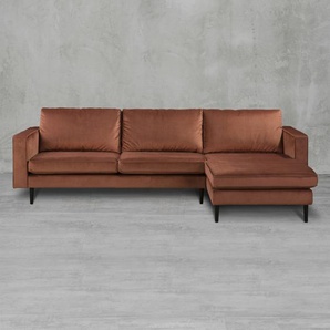 Ecksofa Marley Velvet I (289 cm) in Terra