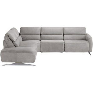 Musterring Ecksofa  MR260 ¦ grau ¦ Maße (cm): B: 281 H: 82 T: 248