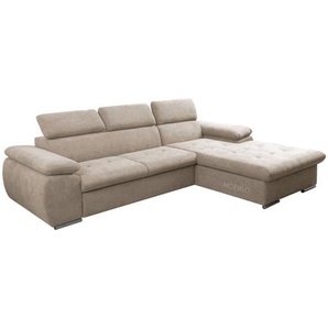 Ecksofa Nilux beige