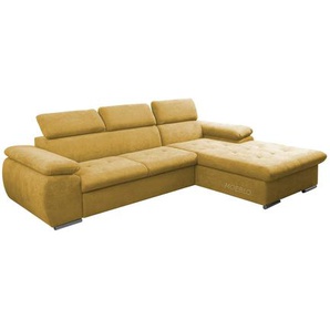 Ecksofa Nilux gelb