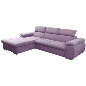 Ecksofa Nilux Orange(samt)