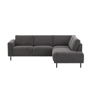 Ecksofa  Polana ¦ grau ¦ Maße (cm): B: 240 H: 78 T: 197