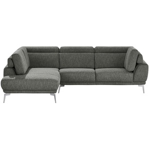 Ecksofa  Sona ¦ grau ¦ Maße (cm): B: 273 H: 83 T: 207