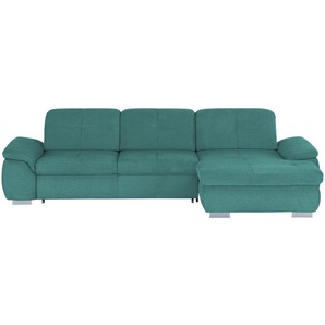 Ecksofa  Perry ¦ türkis/petrol ¦ Maße (cm): B: 315 H: 83 T: 195